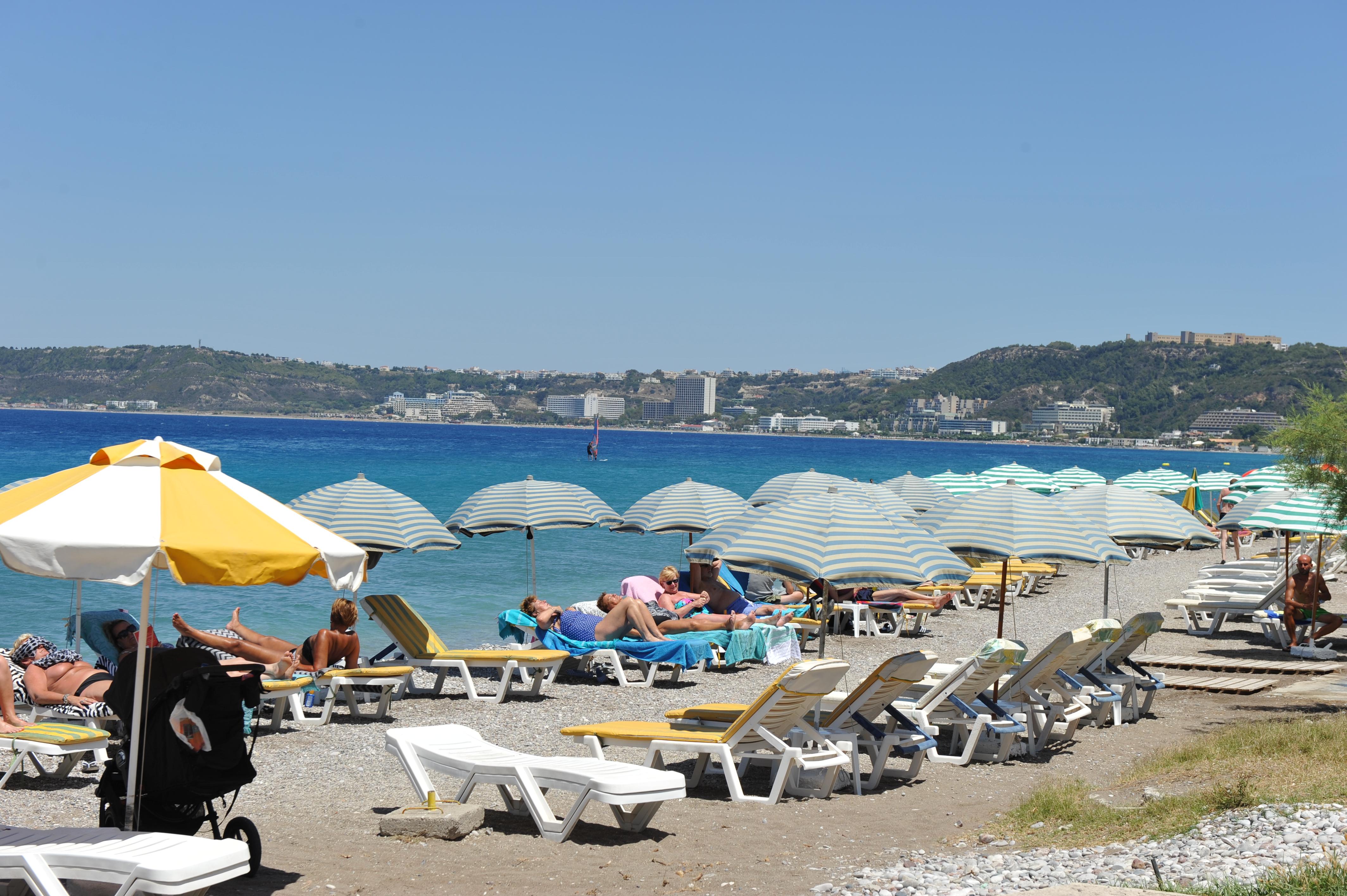 יאליסוס Heleni Beach Hotel מראה חיצוני תמונה
